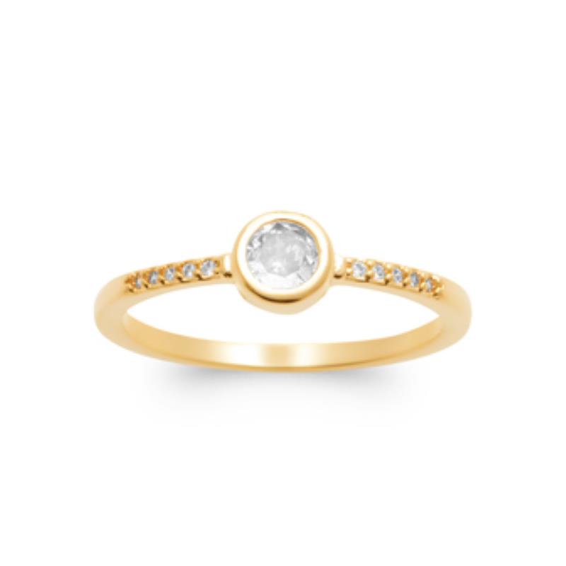 Coque de Nacre Bague plaqué or 2994710