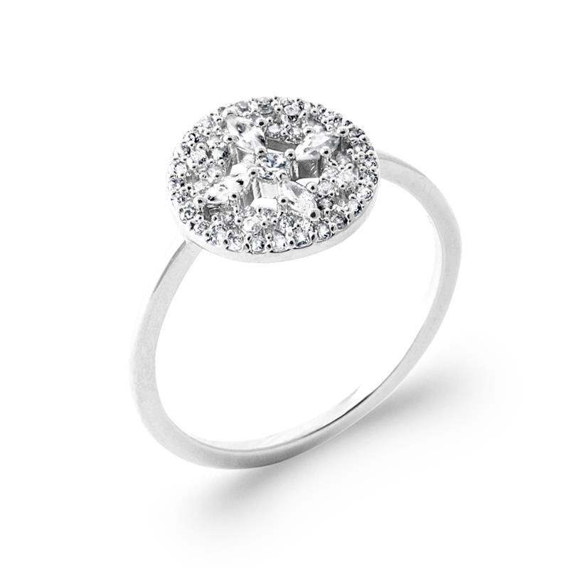 Coque de Nacre Bague argent 10021010