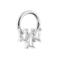 Coque de Nacre Créoles argent 1678110