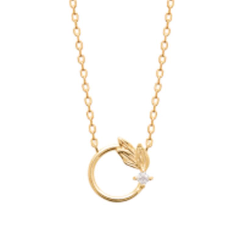 Coque de Nacre Collier plaqué or 973889