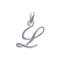Coque de Nacre Pendentif initiale argent 748115512
