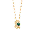 Coque de Nacre Collier plaqué or 974075