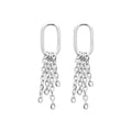 Coque de Nacre Boucles d'oreilles pendantes argent 73047100