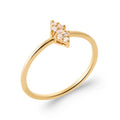 Coque de Nacre Bague plaqué or 2948610