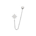 Coque de Nacre Boucle d'oreille à l'unité argent 13004510