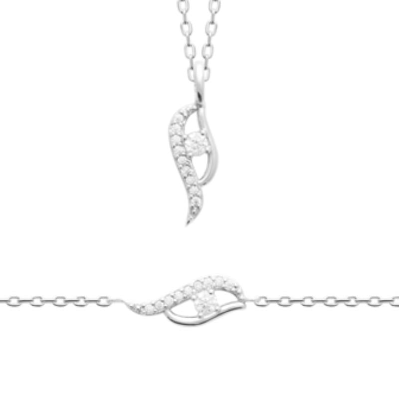 Coque de Nacre Chaîne argent 874102