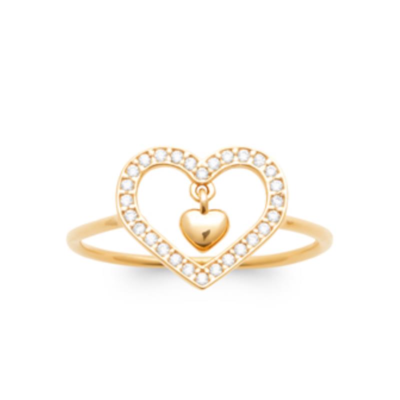 Coque de Nacre Bague plaqué or 2991710