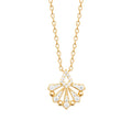 Coque de Nacre Collier plaqué or 974300