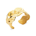 Coque de Nacre Bracelet jonc acier doré 312209