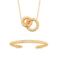 Coque de Nacre Collier plaqué or 922154