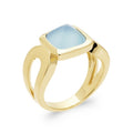 Coque de Nacre Bague plaqué or 2299160
