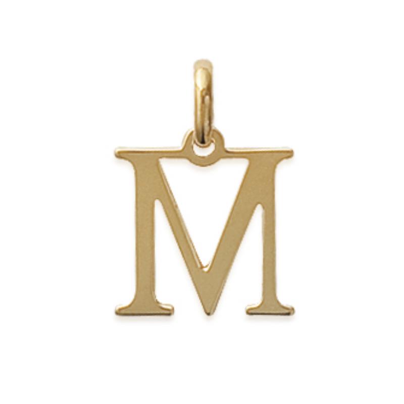 Coque de Nacre Pendentif initiale plaqué or 28750013