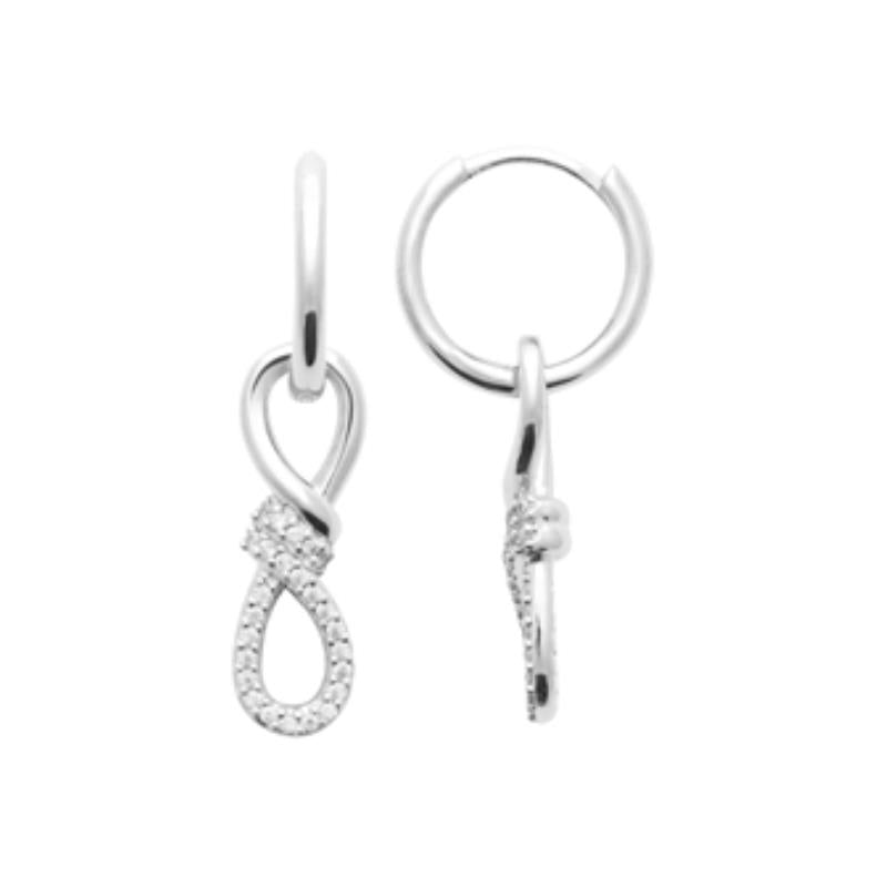 Coque de Nacre Créoles argent 1669710