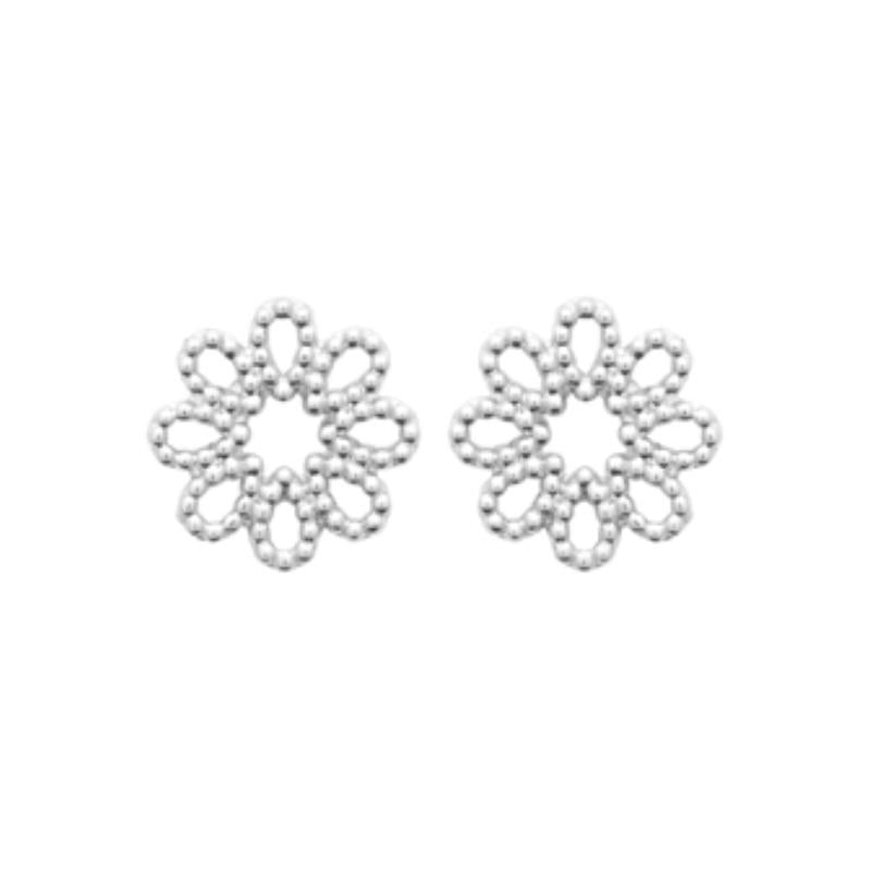 Coque de Nacre Puces d'oreilles argent 73054900