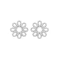 Coque de Nacre Puces d'oreilles argent 73054900