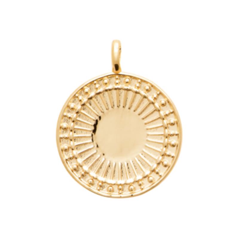 Coque de Nacre Médaille plaqué or 2783600
