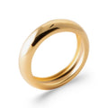 Coque de Nacre Bague plaqué or 2950000