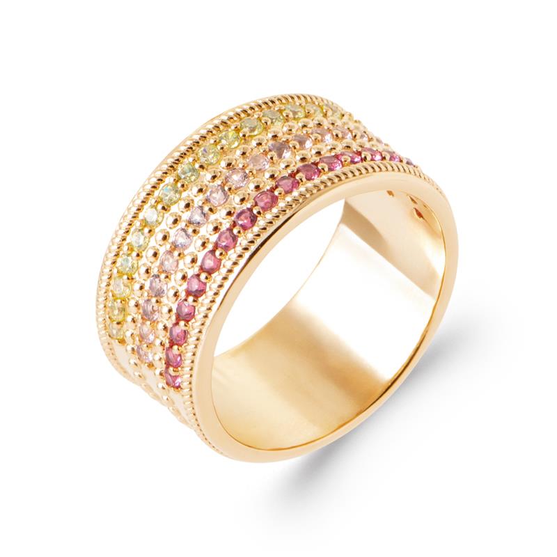 Coque de Nacre Bague plaqué or 20015905