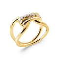 Coque de Nacre Bague plaqué or 2957010