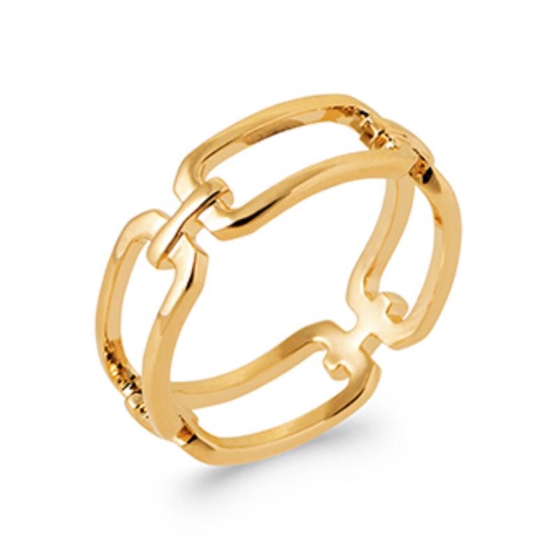 Coque de Nacre Bague plaqué or 2917500