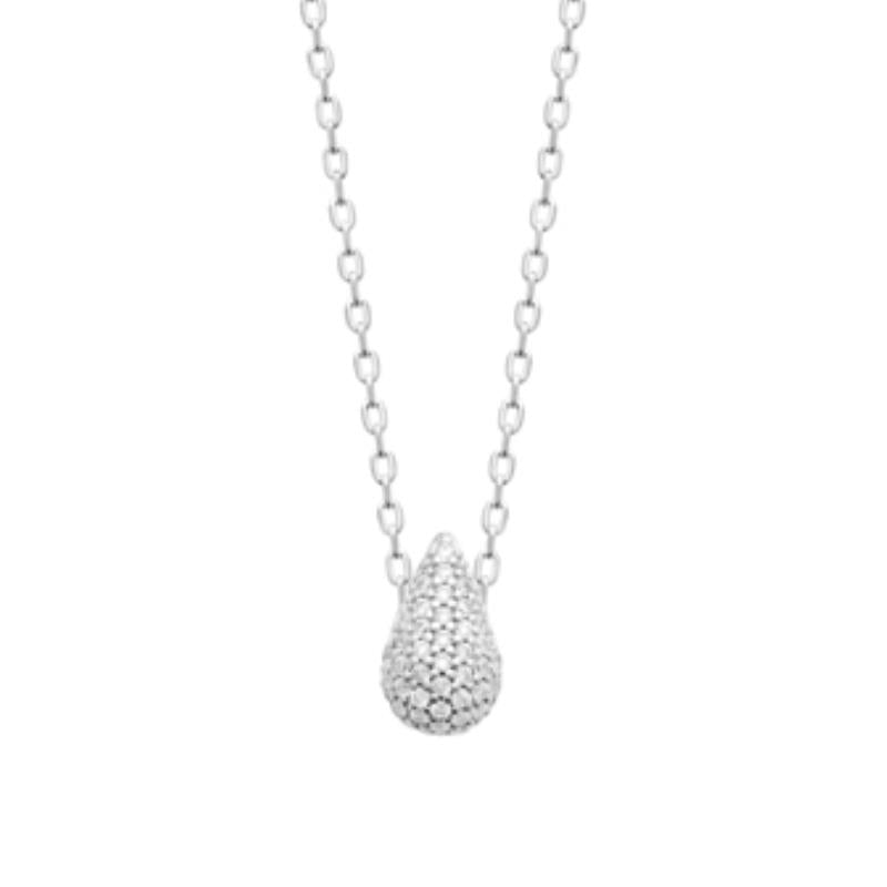 Coque de Nacre Collier argent 874164