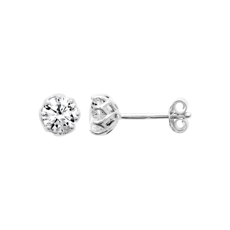Coque de Nacre Puces d'oreilles argent 13085710