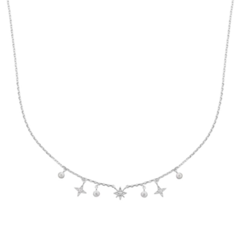 Coque de Nacre Collier argent 873753