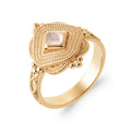 Coque de Nacre Bague plaqué or 2957210