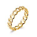 Coque de Nacre Bague plaqué or 2925200