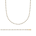 Coque de Nacre Chaîne plaqué or 290939