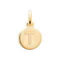 Coque de Nacre Pendentif initiale plaqué or 2775720