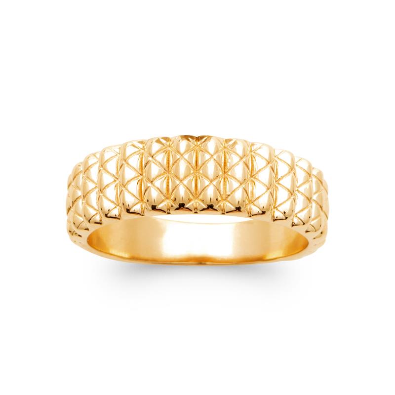 Coque de Nacre Bague plaqué or 20005100
