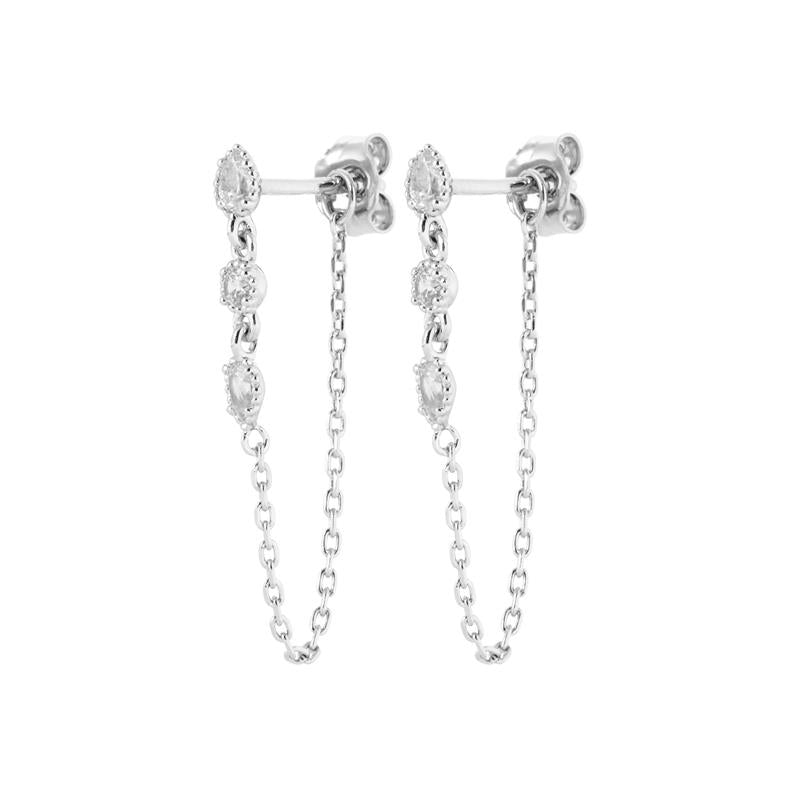 Coque de Nacre Boucles d'oreilles pendantes argent 13058310
