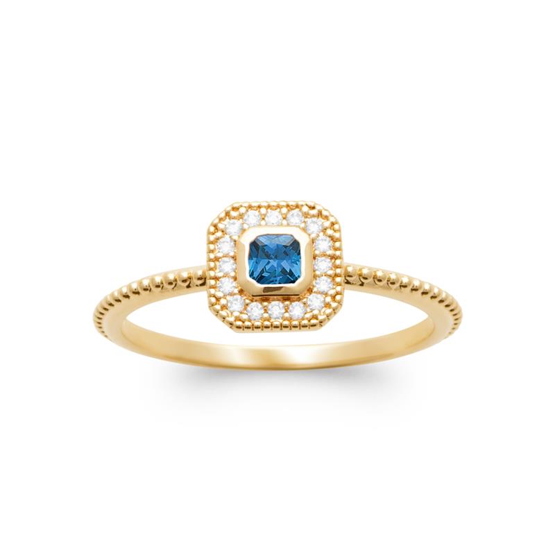 Coque de Nacre Bague solitaire plaqué or 2933840