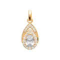 Coque de Nacre Pendentif plaqué or 2781310
