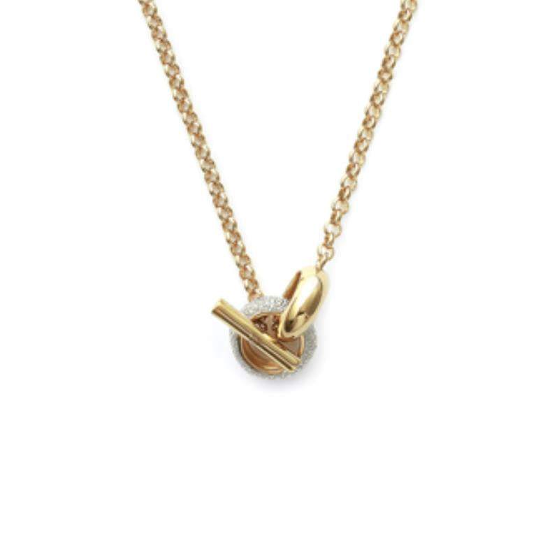 Coque de Nacre Collier plaqué or 971124