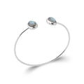 Coque de Nacre Bracelet jonc argent 873135