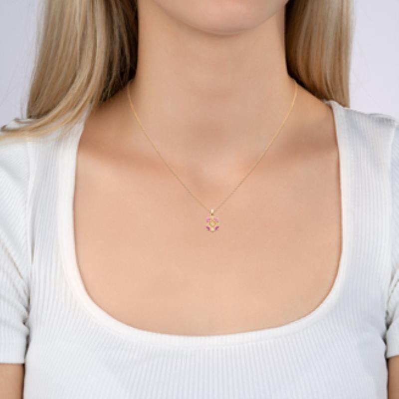 Coque de Nacre Pendentif plaqué or 2789080