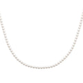 Coque de Nacre Collier acier doré 312479