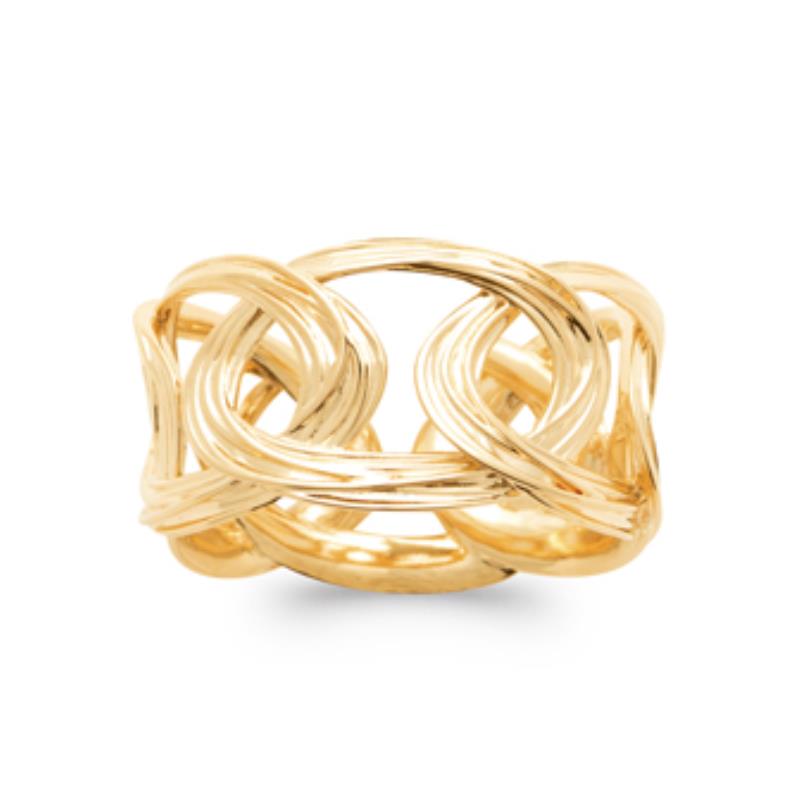 Coque de Nacre Bague plaqué or 2982500