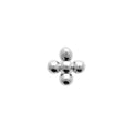 Coque de Nacre Boucle d'oreille à l'unité argent 73000800U