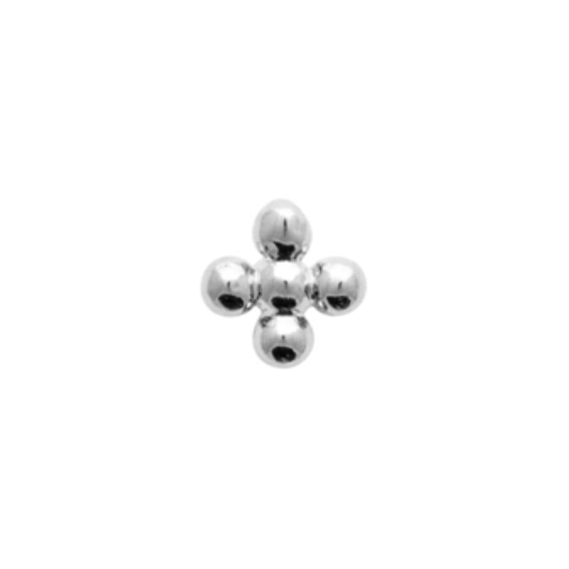 Coque de Nacre Boucle d'oreille à l'unité argent 73000800U