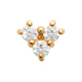 Coque de Nacre Piercing plaqué or 23068010