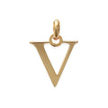 Coque de Nacre Pendentif initiale plaqué or 28750021