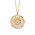Coque de Nacre Collier plaqué or 922219