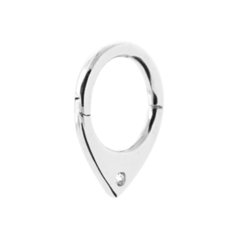 Coque de Nacre Créoles argent 1677810