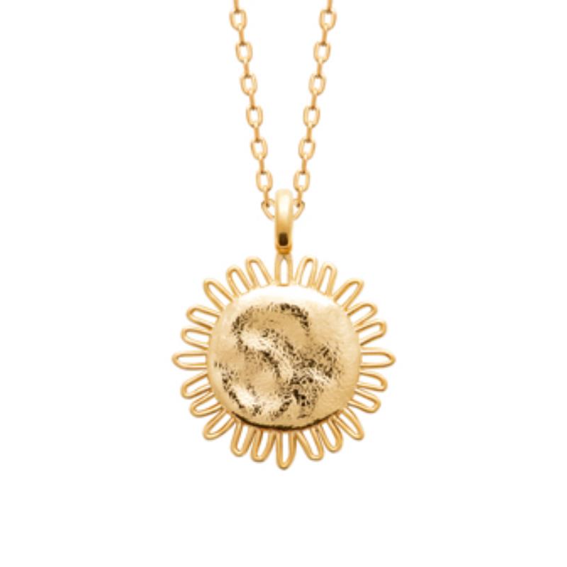 Coque de Nacre Collier plaqué or 922232