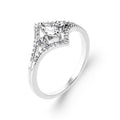 Coque de Nacre Bague argent 10020510