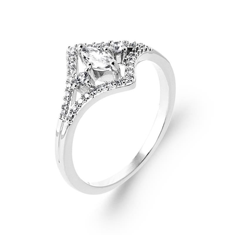 Coque de Nacre Bague argent 10020510