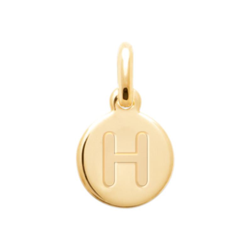 Coque de Nacre Pendentif initiale plaqué or 2775708